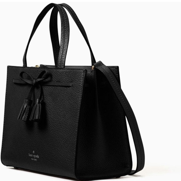 Kate Spade Hayes Small Satchel in Black - Picture 3 of 8